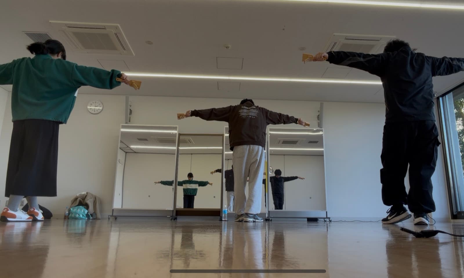 振付師とちゅ先生のレッスン!